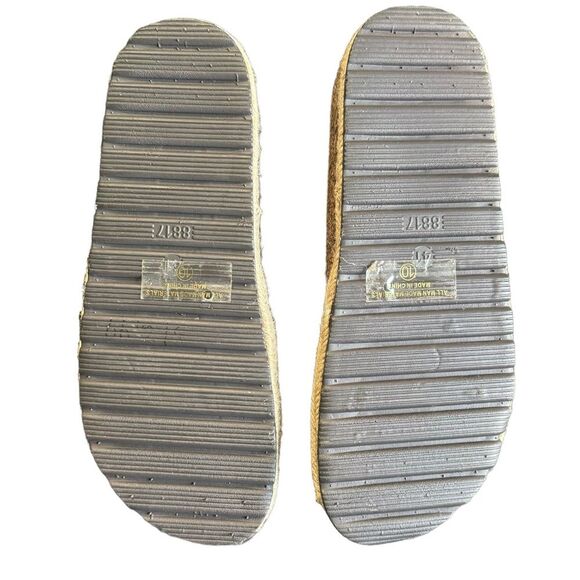 Nature Breeze Flower Espadrille Slide Sandals in Red Size 10 Summer - Picture 5 of 11